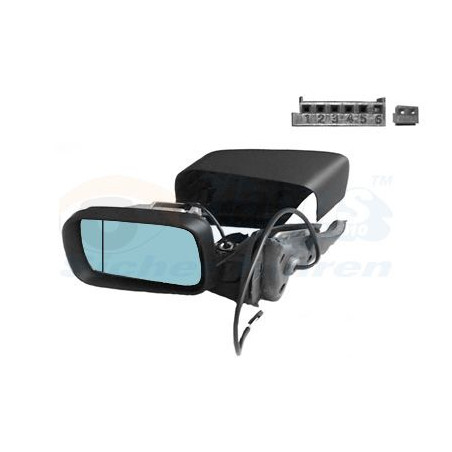 Rétroviseur éléctrique complet gauche