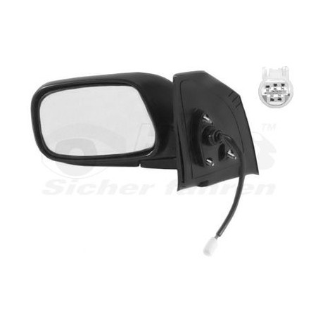 Rétroviseur éléctrique complet gauche