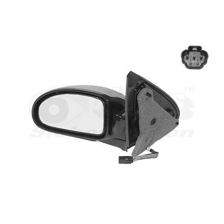 Rétroviseur éléctrique complet gauche