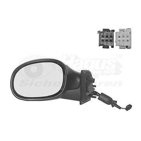 Rétroviseur éléctrique complet gauche