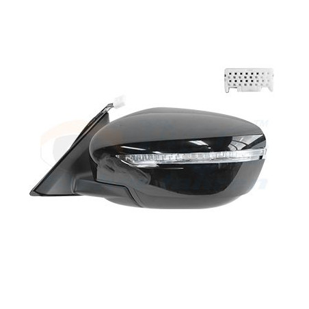 Rétroviseur éléctrique complet gauche