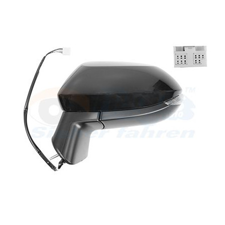 Rétroviseur éléctrique complet gauche