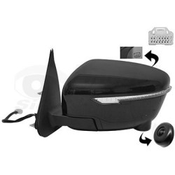 Rétroviseur éléctrique complet gauche