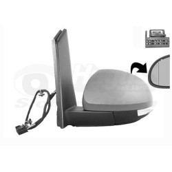 Rétroviseur éléctrique complet gauche