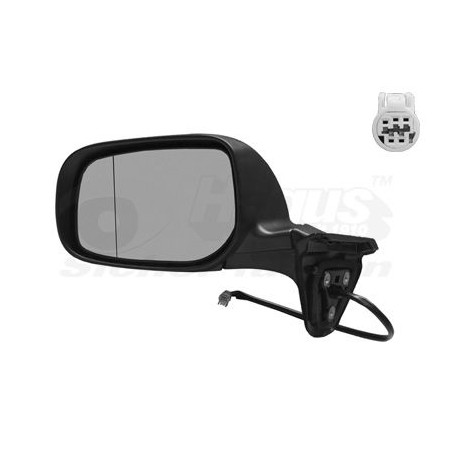 Rétroviseur éléctrique complet gauche