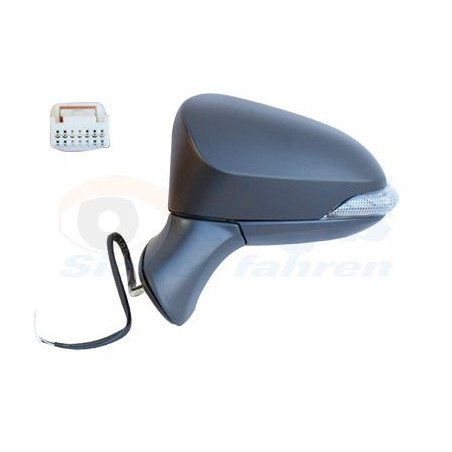 Rétroviseur éléctrique complet gauche