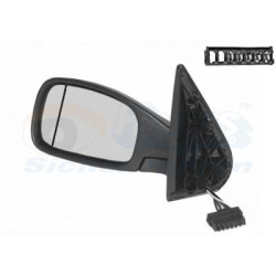 Rétroviseur éléctrique complet gauche