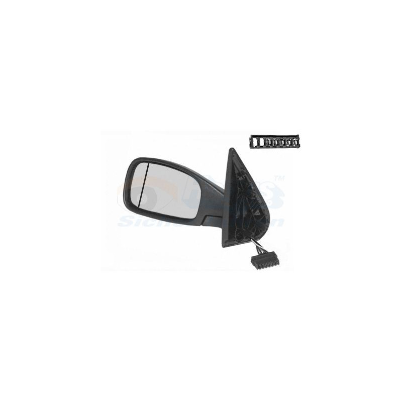 Rétroviseur éléctrique complet gauche