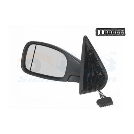 Rétroviseur éléctrique complet gauche