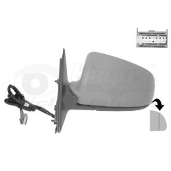Rétroviseur éléctrique complet gauche