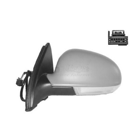 Rétroviseur éléctrique complet gauche