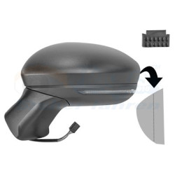 Rétroviseur éléctrique complet gauche