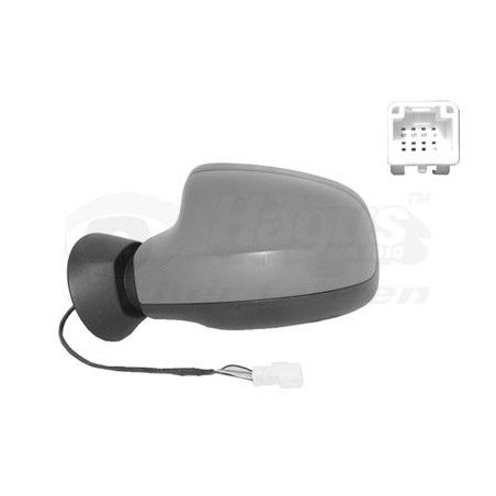 Rétroviseur éléctrique complet gauche