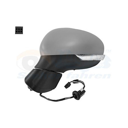 Rétroviseur éléctrique complet gauche