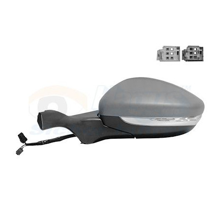 Rétroviseur éléctrique complet gauche