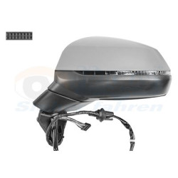 Rétroviseur éléctrique complet gauche