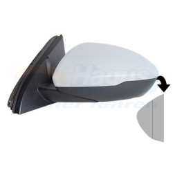Rétroviseur éléctrique complet gauche