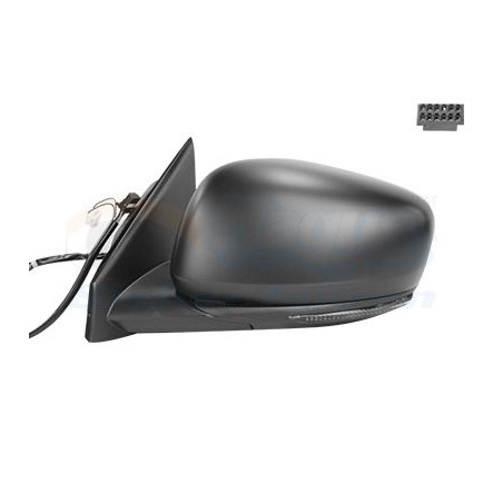 Rétroviseur éléctrique complet gauche