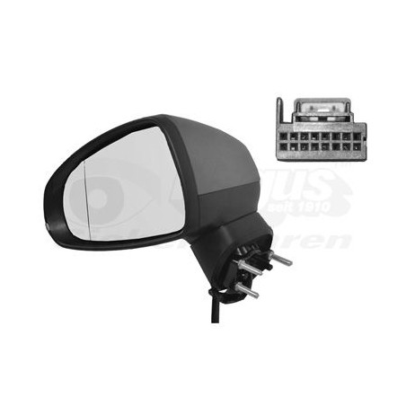 Rétroviseur éléctrique complet gauche