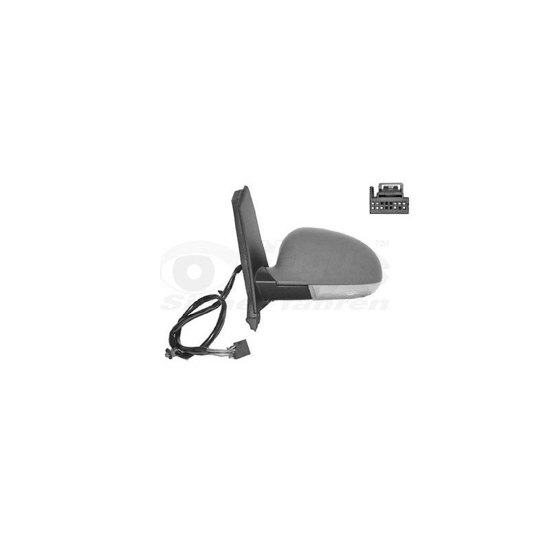 Rétroviseur éléctrique complet gauche