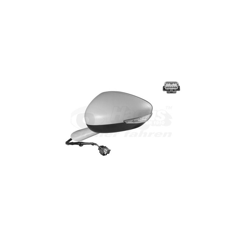 Rétroviseur éléctrique complet gauche