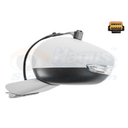 Rétroviseur éléctrique complet gauche