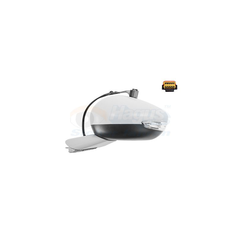 Rétroviseur éléctrique complet gauche