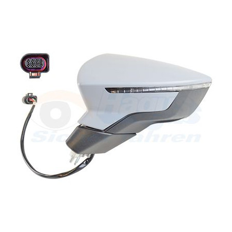 Rétroviseur éléctrique complet gauche