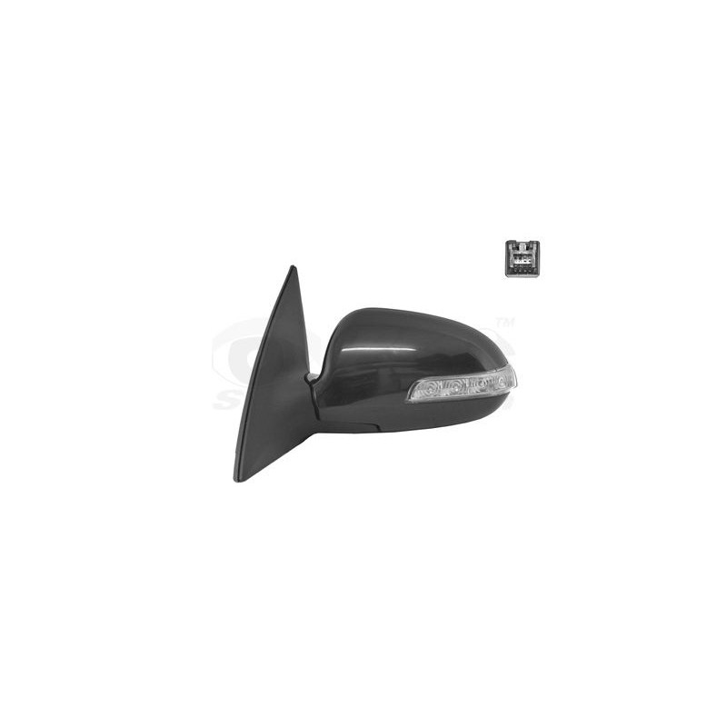 Rétroviseur éléctrique complet gauche