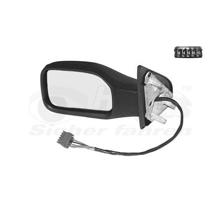 Rétroviseur éléctrique complet gauche