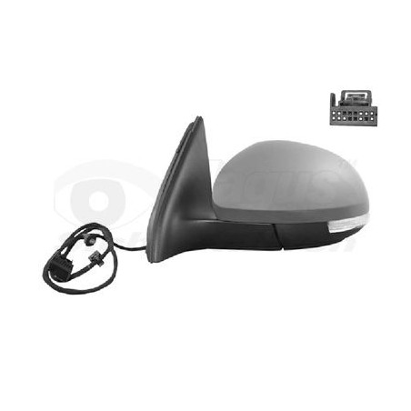 Rétroviseur éléctrique complet gauche