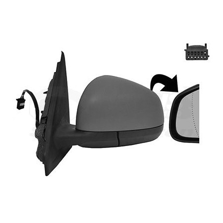 Rétroviseur éléctrique complet gauche