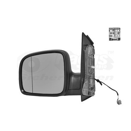 Rétroviseur éléctrique complet gauche