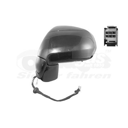 Rétroviseur éléctrique complet gauche