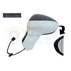 Rétroviseur éléctrique complet gauche