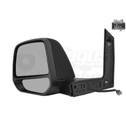 Rétroviseur éléctrique complet gauche