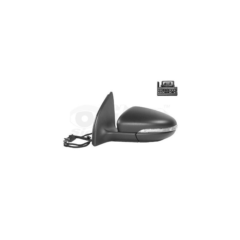 Rétroviseur éléctrique complet gauche
