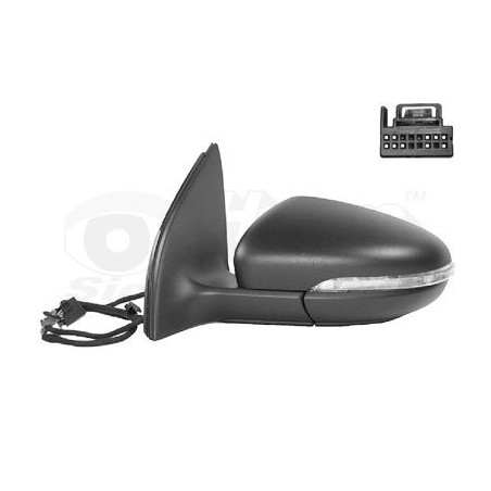 Rétroviseur éléctrique complet gauche