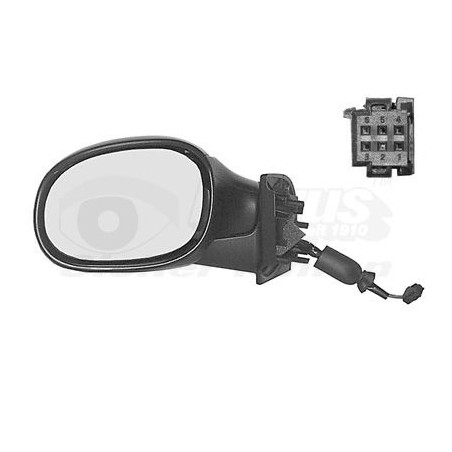 Rétroviseur éléctrique complet gauche