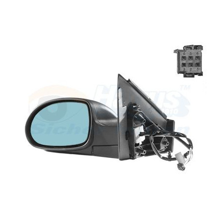 Rétroviseur éléctrique complet gauche