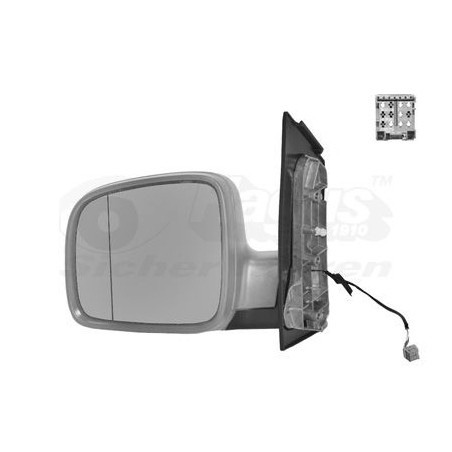 Rétroviseur éléctrique complet gauche