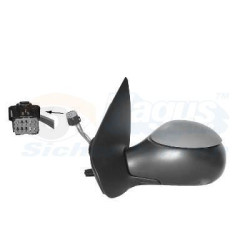 Rétroviseur éléctrique complet gauche