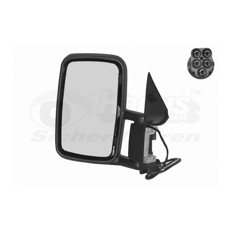 Rétroviseur éléctrique complet gauche