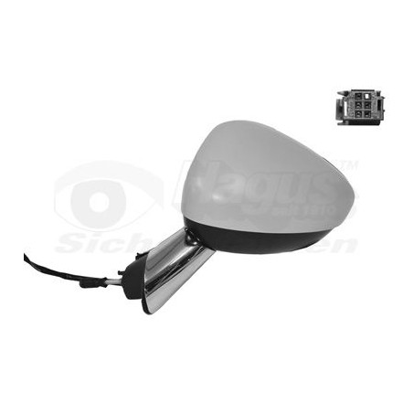Rétroviseur éléctrique complet gauche