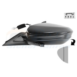 Rétroviseur éléctrique complet gauche