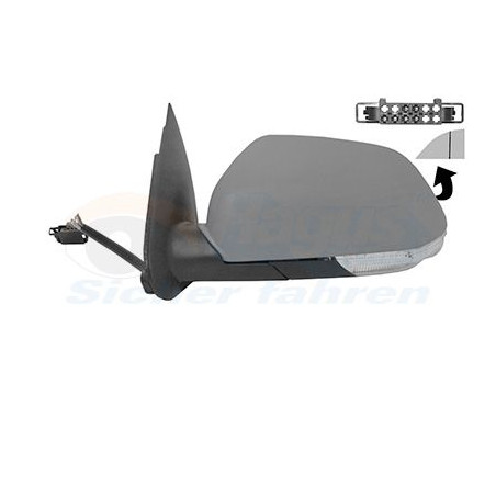 Rétroviseur éléctrique complet gauche