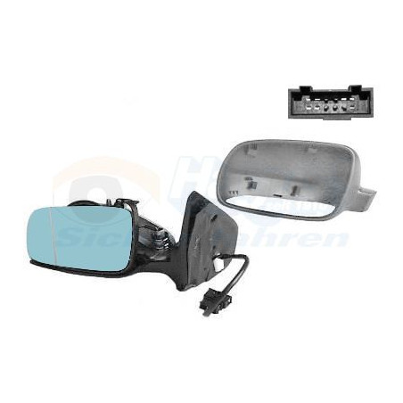Rétroviseur éléctrique complet gauche