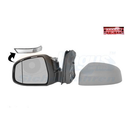 Rétroviseur éléctrique complet gauche