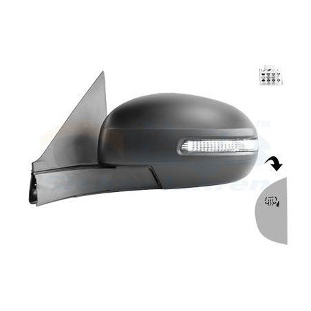 Rétroviseur éléctrique complet gauche