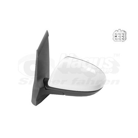 Rétroviseur éléctrique complet gauche